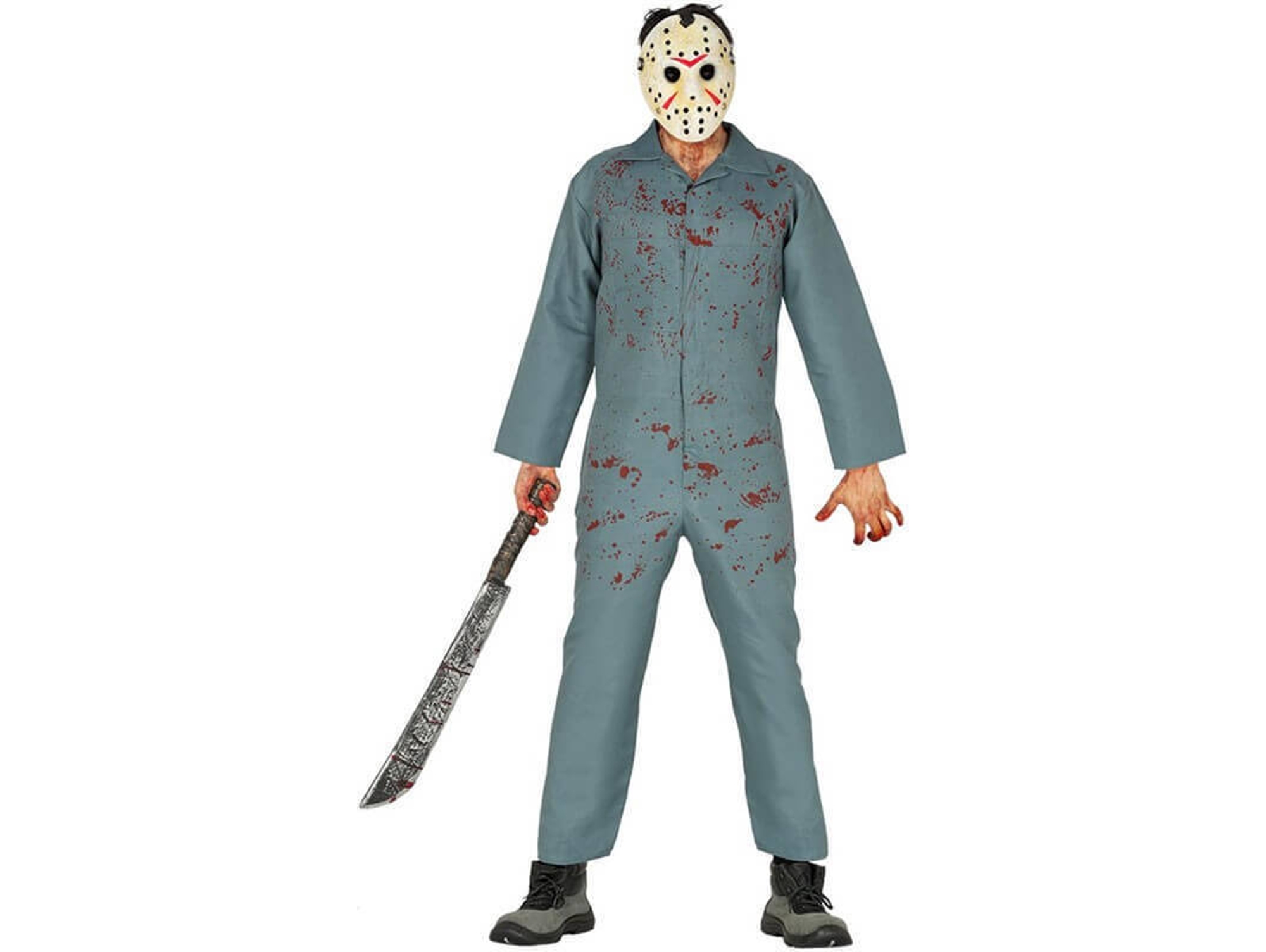 Disfraz de Hombre DISFRAZZES Psicópata Enmascarado (Talla: M)