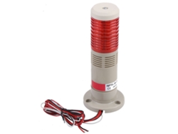 Lámpara de emergencia LED roja de 24 V