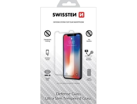 Protector Cristal iPhone 12 / 12 Pro SWISSTEN