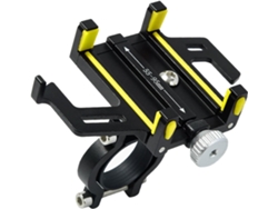 Soporte De Aluminio Para Teléfono, Para Manillar De Bicicleta O Motocicleta, Seguro Para Smartphones De 8, 9 A 18,2 Cm.