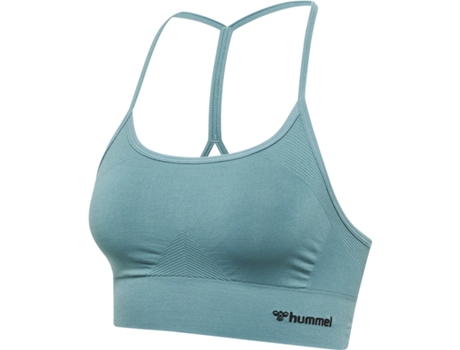 Sujetador para Mujer HUMMEL (XS - Azul)