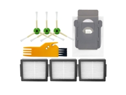 Sacos de pó de escova lateral com filtro hepa para irobot roomba i7 e5 e6 e&i