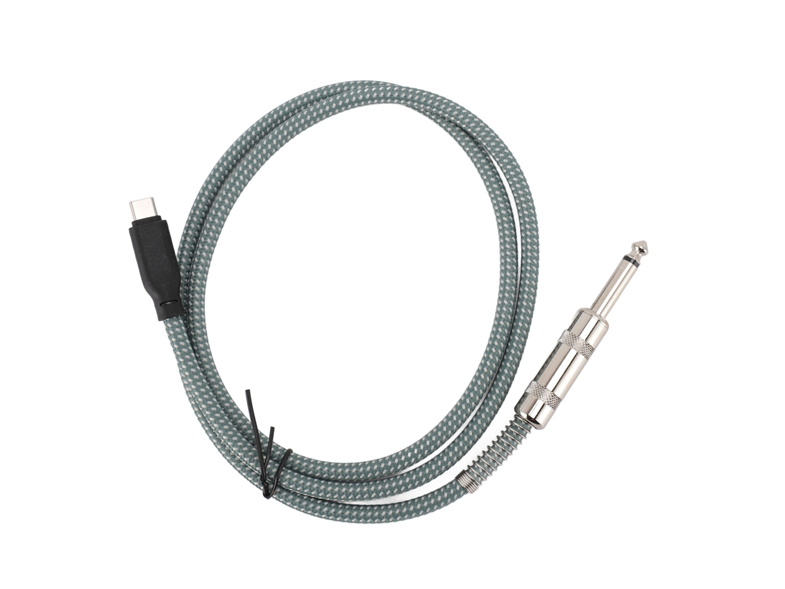 Cable Estéreo De 6,35 Mm A Usb C Macho A Macho De 3 M Para Grabadora, Guitarra, Mezclador, Galaxy Pixel