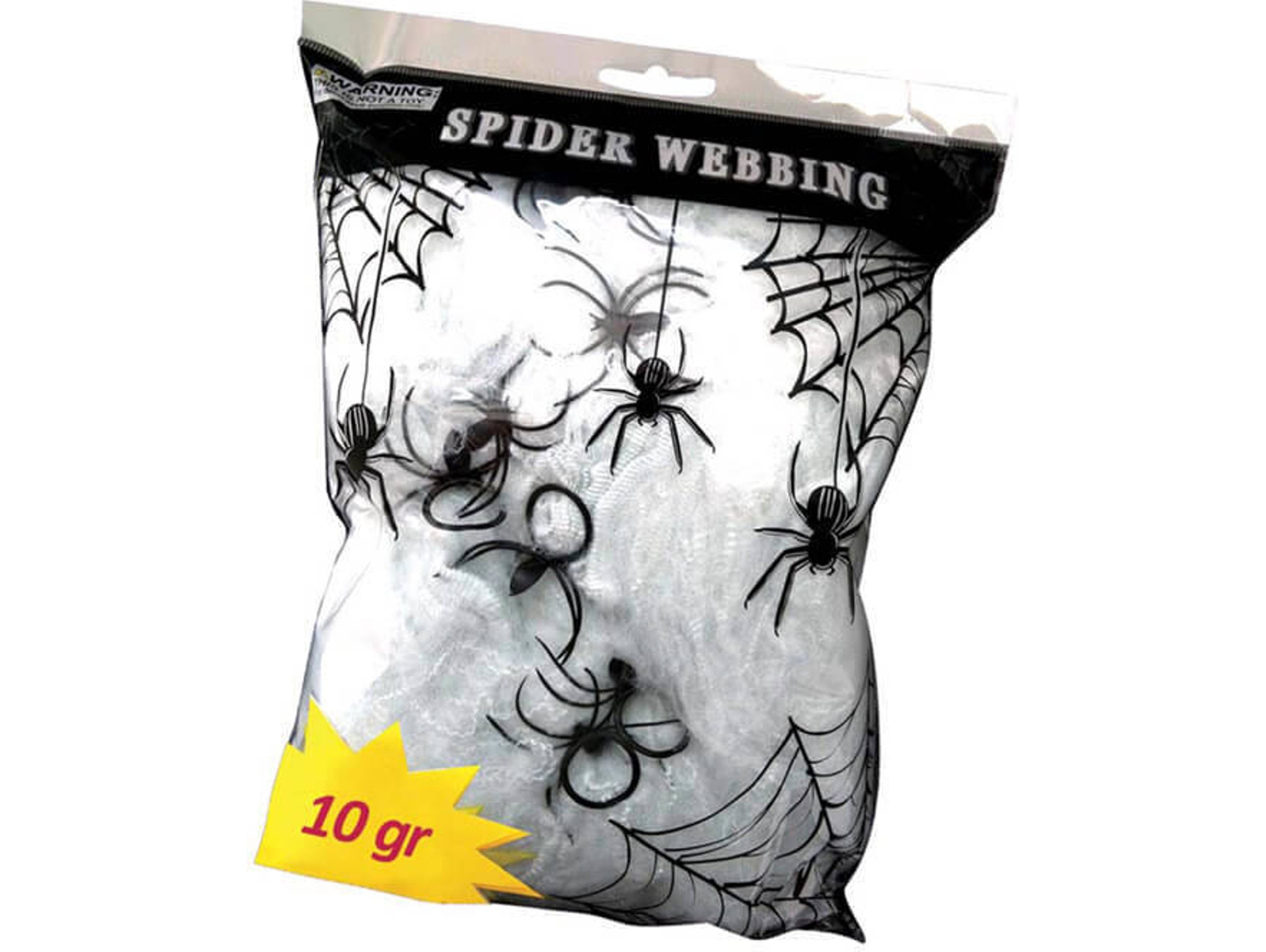 Decoraciones de Halloween DISFRAZZES Telaraña con Araña (10 gr)