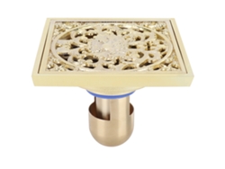 Desagüe de suelo (desodorante, filtro de cobre dorado)