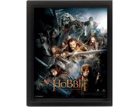 Marco lenticular 3d PYRAMID Hobbit Dark Montage