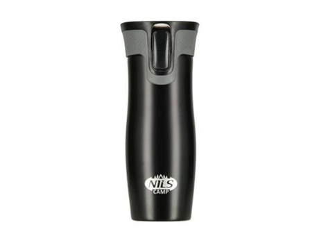 Termo NILS NCC03 Negro Acero Inoxidable 420 ml