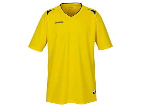 Camiseta de Hombre SPALDING Attack Shooting Amarillo