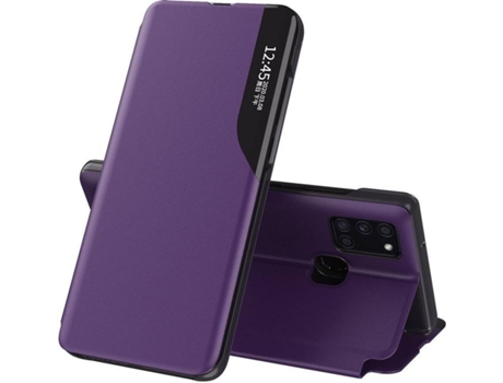 Carcasa Samsung Galaxy A21S LMOBILE Eco Elegant Violeta