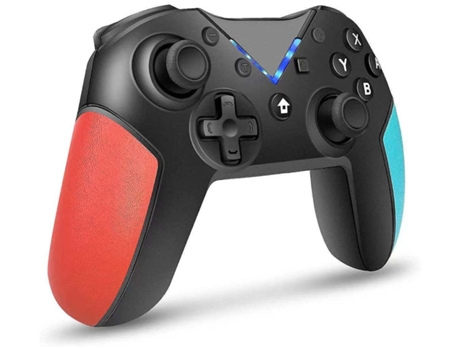 Controlador de Switch Bufan Controlador de Switch Inalámbrico Compatible para Nintendo Switch Lite Turbo Dual Motor Vibrationred Azul BISBISOUS VIG...