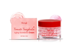 Cápsulas hidratantes faciales de tomate: hidratan, reafirman, no son pegajosas, reducen las líneas de expresión, 50 g