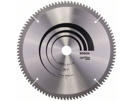 Disco de Sierra Circular BOSCH Optiline Madera 305x30x2.5 mm - 96