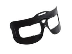 Blackeachine Ev200d Face Plate Replacement - Black/white Spare Part For Fpv Goggles
