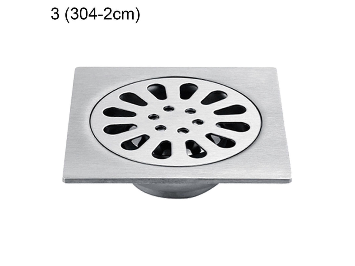 Desagüe De Piso Universal De Acero Inoxidable Anti-retorno Resistente Y Duradero Para Baño Y Ducha 3