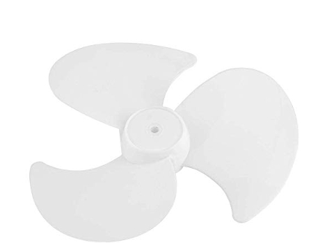 Reemplazo de aspas de ventilador eléctrico Tres aspas Piezas de plástico Accesorios de aspas de ventilador Iluminación de techo