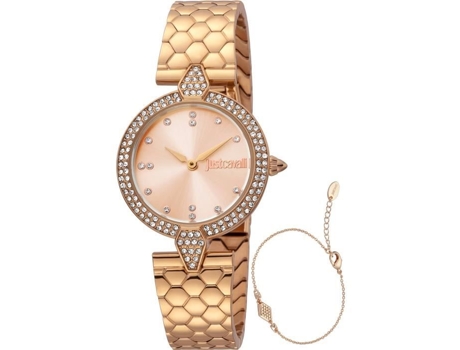 Pack JUST CAVALLI Jc1L159M0075 Reloj de Cuarzo Femenino