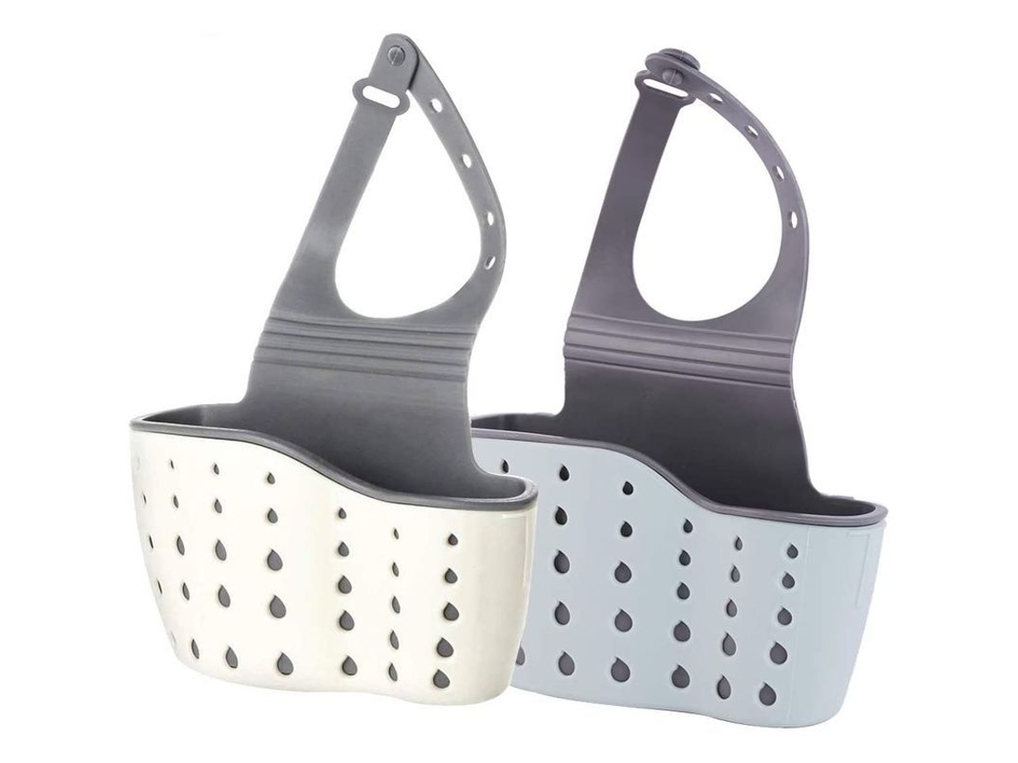 2026altiro-soporte Para Esponja De Fregadero De Cocina Con Orificio De Drenaje Ajustable, Fabricado En Silicona Y Plástico.