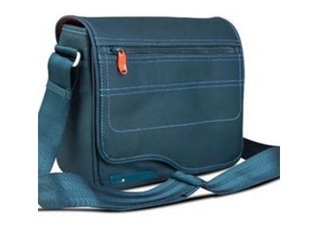 BE.EZ Bolso bandolera para tablet de 7 a 10 pulgadas y accesorios varios Azul