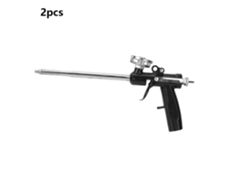 Pistola De Espuma Expandida De Aluminio De 2 Piezas Para Rellenar, Sellar Y Aislar.
