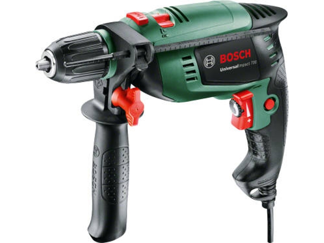 Bosch Universalimpact 700 taladro percutor w empuñadura adicional tope de profundidad