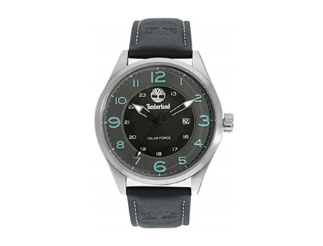 Reloj TIMBERLAND Solar TBL.15254JS/13 Hombre (Piel - Negro)