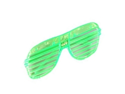 Gafas De Sol Led Verdes Que Brillan En La Oscuridad Para Fiestas De Halloween.
