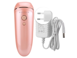 Depiladora eléctrica IPL indolora con 5 niveles para piernas, manos, cuerpo y axilas - Depiladora portátil - Rosa