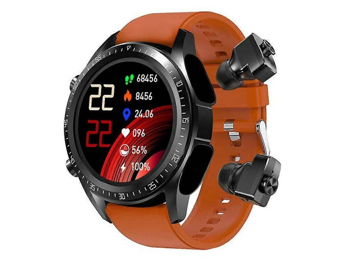 Reloj inteligente Skyon 2 en 1 para Android iOS con monitor de actividad física, notificaciones y deportes.