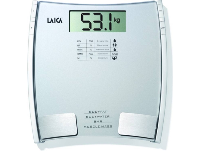 Laica Pl8032 Lcd plata 310 x 40 306 mm litioion cr2032