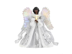 Adorno De Ángel Para La Cima Del Árbol De Navidad Con Luz Led Usb, Adorno Festivo, Decoración Para Fiestas.