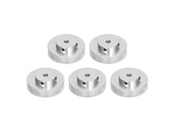 5 Poleas Mecánicas Fáciles De Montar Transmisión Precisa Accesorios Para Impresora Y Máquina De Fresar