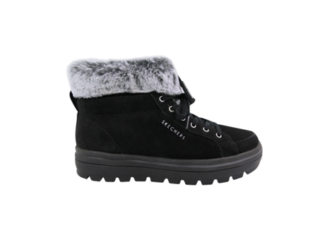 Botas SKECHERS Suédé Mujer (38 - Negro)