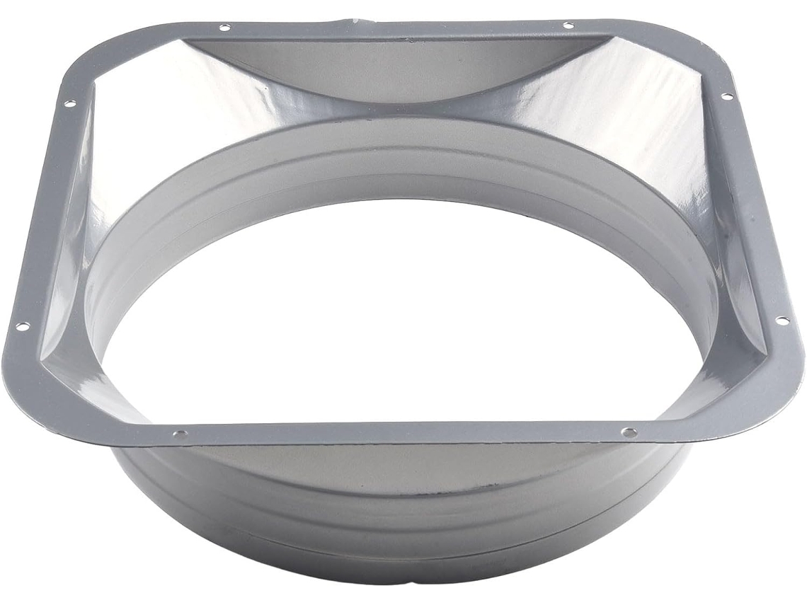 10 25.4 Acero Aire (250 Brida De Ventilación Metálica Para Conector De Conducto