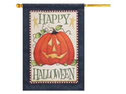 Bandera De Jardín, Casa De Halloween, Calabaza Feliz De Doble Cara