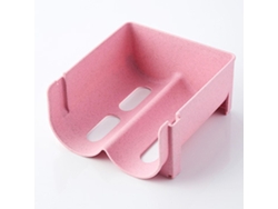 Soporte Apilable Antideslizante Para Botellas De Vino Y Agua, Organizador Rosa Para Refrigerador