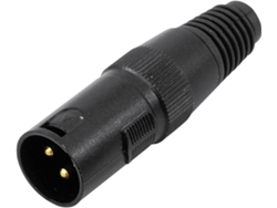 Conector OMNITRONIC Xlr Plug 3Pin 110 Ohms