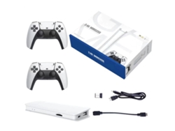 Consola de juegos retro M15 HD Dual Wireless 2.4G con salida HDMI 4K, incluye control inalámbrico, Plug and Play. 64 GB, 30,000 juegos. Sfushos