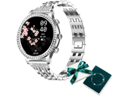 Smartwatch MANTA SWD01SL (Plateado - Smartwatch - 1,32")