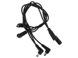 Paquete De 2 Cables De Conexión Para Pedalera De Guitarra Eléctrica, Cable De Alimentación De Doble Salida, 50 X 22 Mm