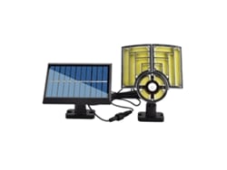 2026-luz Solar Exterior Con Sensor De Movimiento, Doble Cabeza Giratoria, Batería 1200mah Para Jardín, Garaje Y Calle