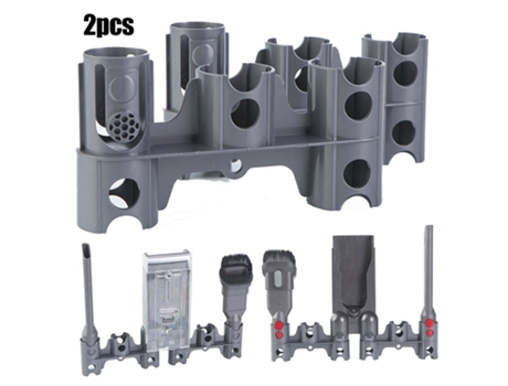 Soporte de accesorios para aspiradora, soporte de almacenamiento, organizador para Dyson V7V8V10, herramientas de aspiradora, reemplazo de limpieza...
