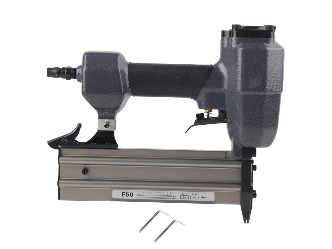 Pistola De Clavos Neumática Prego Para Carpintería F50 Herramienta Profesional Air Nailing Stapler
