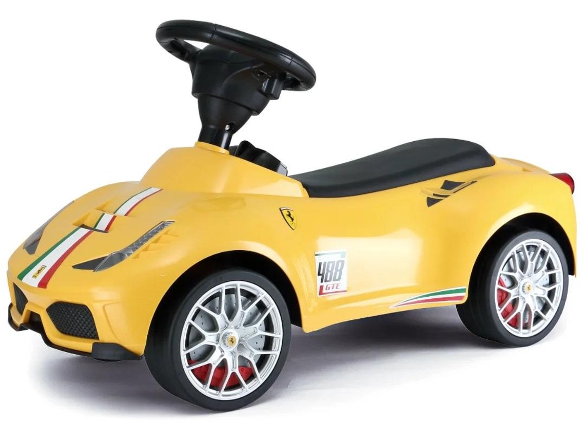 Coche Correpasillos - Ferrari 488 - 1 a 3 años - Amarillo