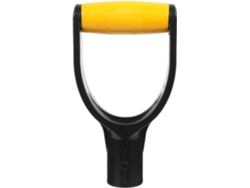 Mango De Pala De Nieve De Plástico Amarillo Ligero