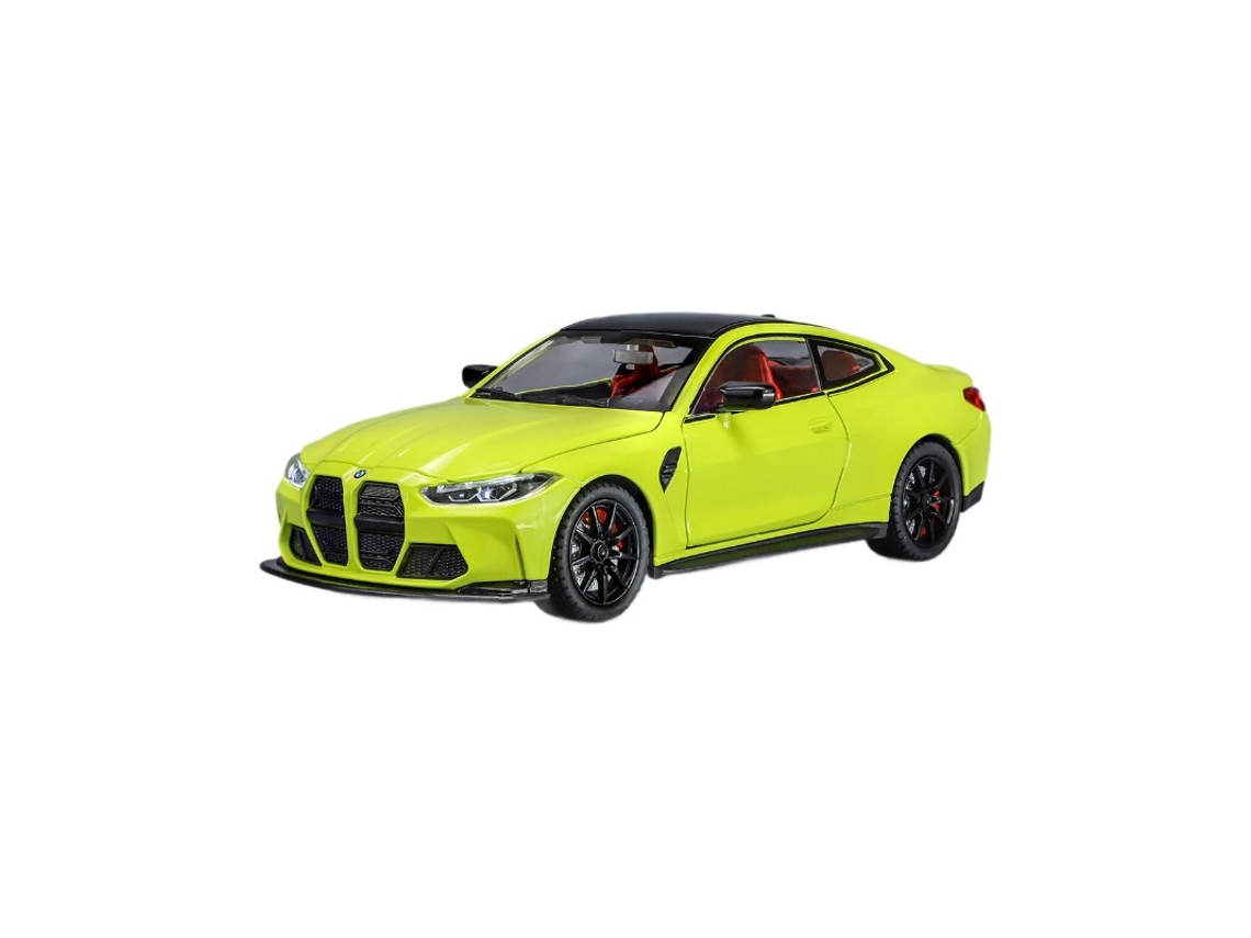 Coche deportivo BMW M4 de 124 pulgadas, modelo de simulación de aleación, juguete