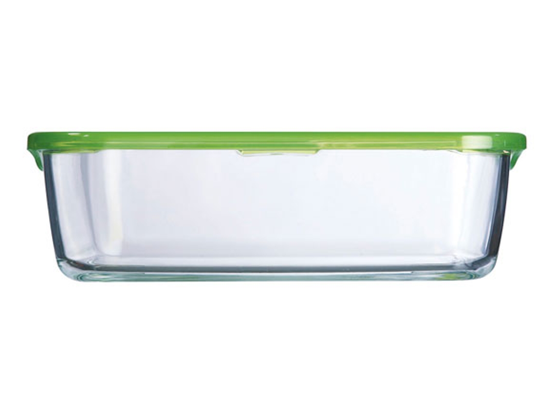 Contenedor Vidrio con Tapa Rectangular LUMINARC