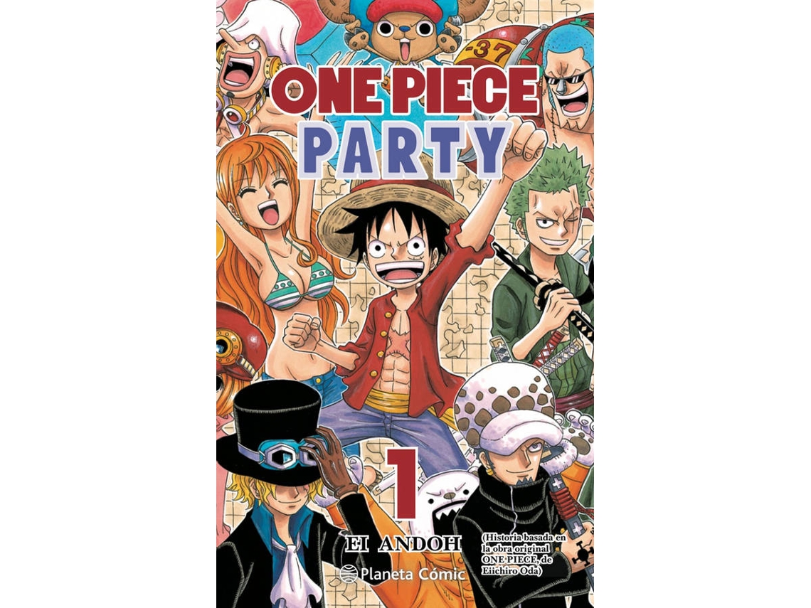 Libro One Piece Party Nº 01 de Eiichiro Oda (Español)