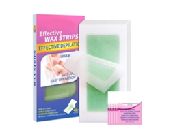 40 Cintas De Cera Labio Para Mujer Depilación Facial