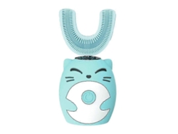 Cepillo de dientes eléctrico infantil en forma de U con 3 modos_f