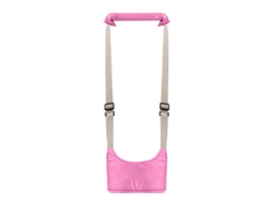 Arnés Para Bebés Para Caminar, Algodón Transpirable, Cinturón Auxiliar Con Tracción, 20 Kg, Rosa